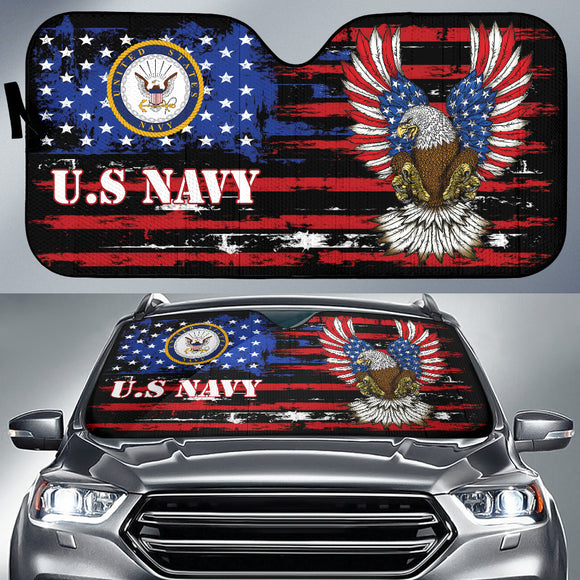 US Navy Car Auto Sun Shades Style 5 210502