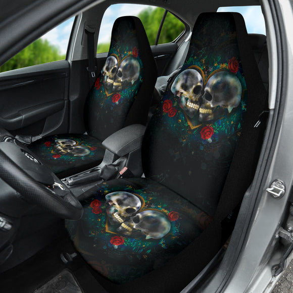 Skull Love Car Seat Covers Amazing Gift Ideas 212801
