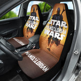 Mandalorian Car Seat Covers Custom Star Wars Car Decoration 212901