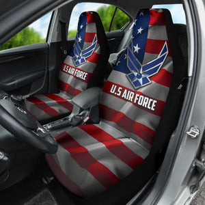 US Air Force American Flag Car Seat Covers 210402