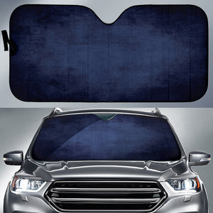 Navy Blue Grunge Car Auto Sun Shades 212501