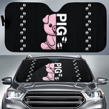 Amazing Love Cute Pig Car Auto Sun Shades 212201