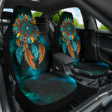 Print Dreamcatcher Sunflower Boho Universal Car Seat Covers 211801
