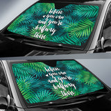Believe You Can And You're Halfway There Car Auto Sun Shades Style 2 213001