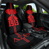 Delta Sigma Theta Elephant Symbol Black Car Auto Seat Covers 212301