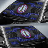 Nation Guard Car Auto Sun Shades Camo Abstract 210602