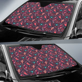 Pink Paisley Pattern Car Auto Sun Shades 212201