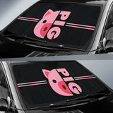 Pink Pig Lovers Car Auto Sun Shades 212201