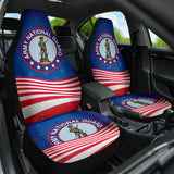 Nation Guard Car Seat Covers American Flag Style 2 210602