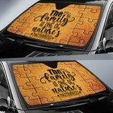 Family Quote The Family Is One Of Nature Masterpieces Car Auto Sun Shades Style 2 210102