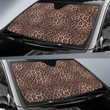 Leopard Brown Skin Car Auto Sun Shades 211701