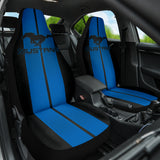 Blue Ford Mustang Fastback Muscle Car Seat Covers 210101