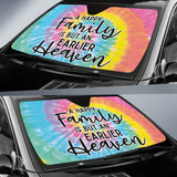 Family Quote A Happy Family Is But An Earlier Heaven Car Auto Sun Shades Style 1 210102