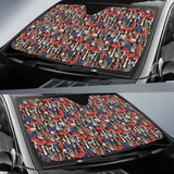 Mushroom Colorful Car Auto Sun Shades 212301