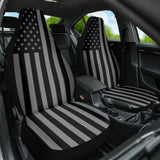 Patriotic American Flag Print Front Car Seat Cover 212901