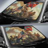 US American Civil War Car Auto Sun Shades Style 4 213001