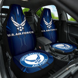 US Air Force Abstract Car Seat Covers 210402