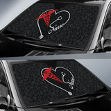 Nurse Heart Car Auto Sun Shades 212301