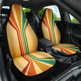 Retro Colorful Car Seat Covers 210102