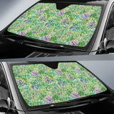 Succulent Natural Watercolor Car Auto Sun Shades 212301