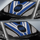 Subaru Sti Car Auto Sun Shades Blue 212801