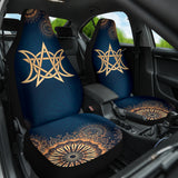 Triple Moon Mandala Car Seat Covers 210402