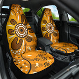 Australia Aboriginal Art In Spring Style Car Seat Covers 2 212501