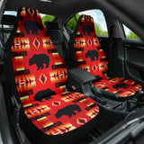 Seven Tribes Red Bear Car Seat Covers 212301