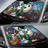 Jack Skellington & Sally Car Auto Sun Shades 211701