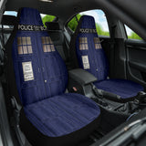 Doctor Who Police Public Call Box Car Accessories Car Seat Covers 213001