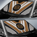 Kia Car Auto Sun Shades Brown 210102