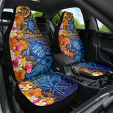 Kanaka Maoli Hawaiian Sea Turtle Tropical Hibiscus And Plumeria Car Seat Covers 211801