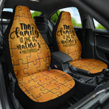 Family Quote The Family Is One Of Nature Masterpieces Car Seat Covers Style 2 210102