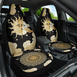 Sun Moon Yellow Magical Car Seat Covers Style 2 210402