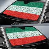 Mexico Skull Pattern Flag Car Auto Sun Shades 210101