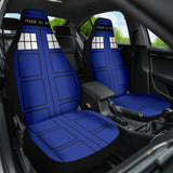 Tardis Doctor Who Inspired Police Public Call Box Car Seat Covers 213001