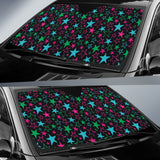 Stars Colorful Car Auto Sun Shades 210302