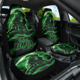 Skull Gothic Horror Grim Reaper Skull Car Seat Covers 211501