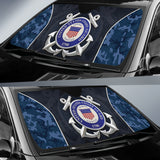 US Coast Guard Camo Car Auto Sun Shades Style 1 210502