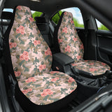 Orange Rose Camo Car Seat Covers 212201