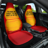 Compliment Quote You Make Me Forget The Bad Parts of My Day Car Seat Covers Style 1 213101