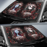 Jack Sally The Nightmare Before Christmas Car Auto Sun Shades 210102