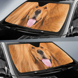 Golden Retriever Car Auto Sun Shades Funny Dog Face 212401