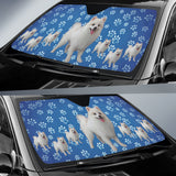 Pomeranian Car Auto Sun Shades Full Set 212901