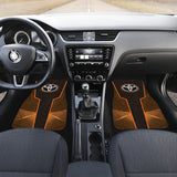 Amazing Stylist Top Quality Toyota Orange Car Floor Mats 210302