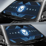 US Air Force Metal Abstract Car Auto Sun Shade 210402