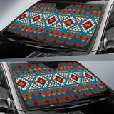 Colorful Boho Chic Bohemian Aztec Car Auto Sun Shades 212101