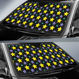 Dark Stars Colorful Car Auto Sun Shades 210302