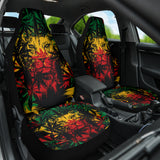 Colorful Jamaican Rasta Lions Car Seat Covers 211701
