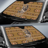 Deer Boho Seamless Car Auto Sun Shades 211701